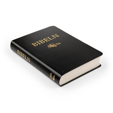 Svenska Folkbibeln 2015  Kompaktbibel, svart cabraskinn
