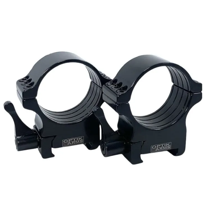 OPTIK ARMS - Tactical weaver rings - 30 mm, quick-release 13 mm