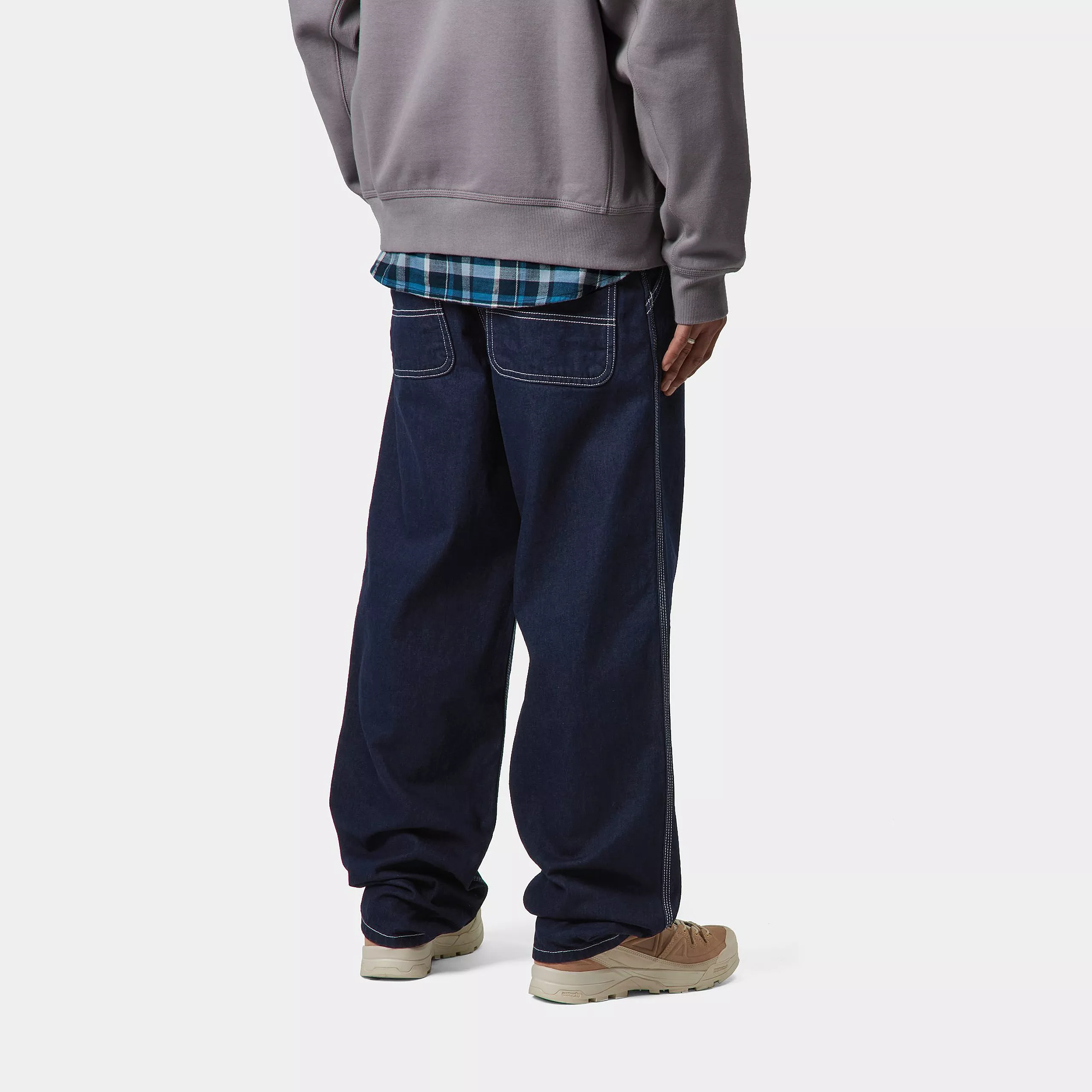 Carhartt WIP Simple Pant Blue One Wash Denim Boardwalk Surf Street