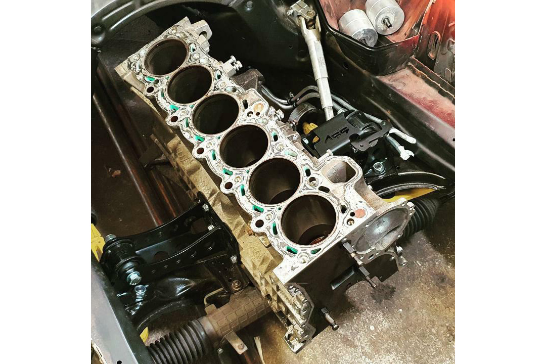 Motorfäste BMW E36 / E46 - M50 / M52 / M52TU / M54 20° lutning - 4