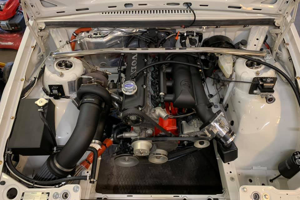Motorfäste Volvo 740 / 940 - B23 / B230 std lutning - 3