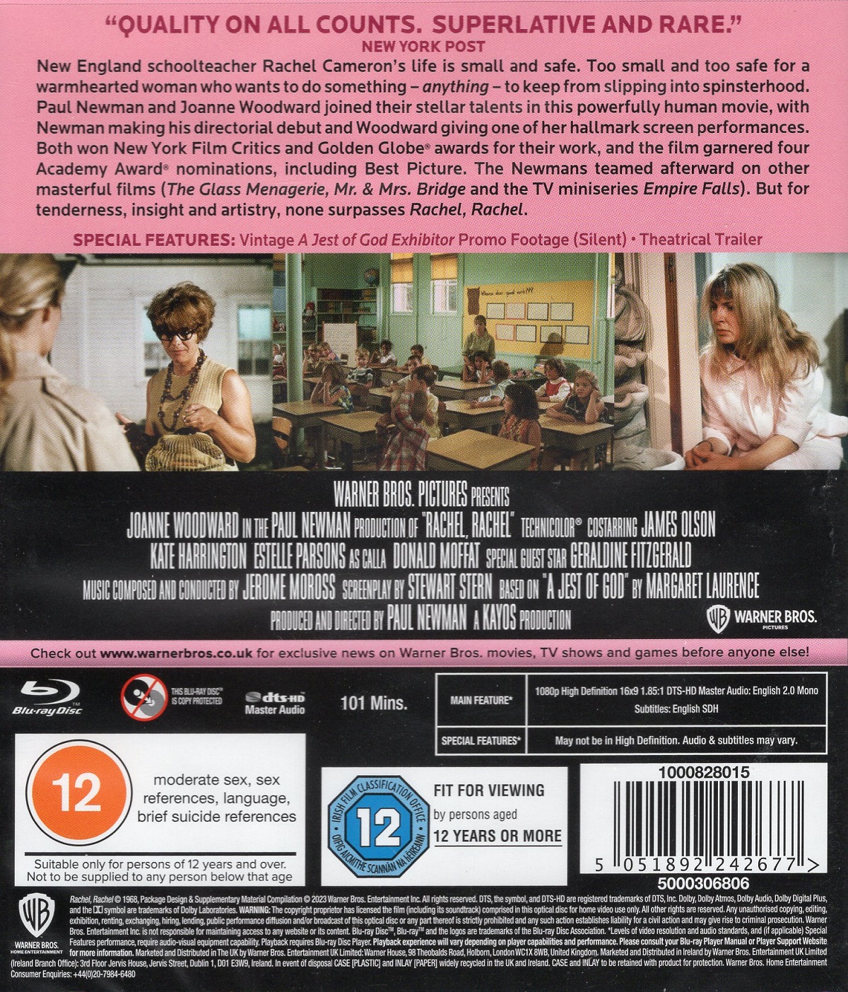 Rachel Rachel (ej svensk text) (Blu-ray) - 2