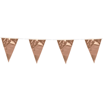 Vimpel Roséguld Metallic 10m