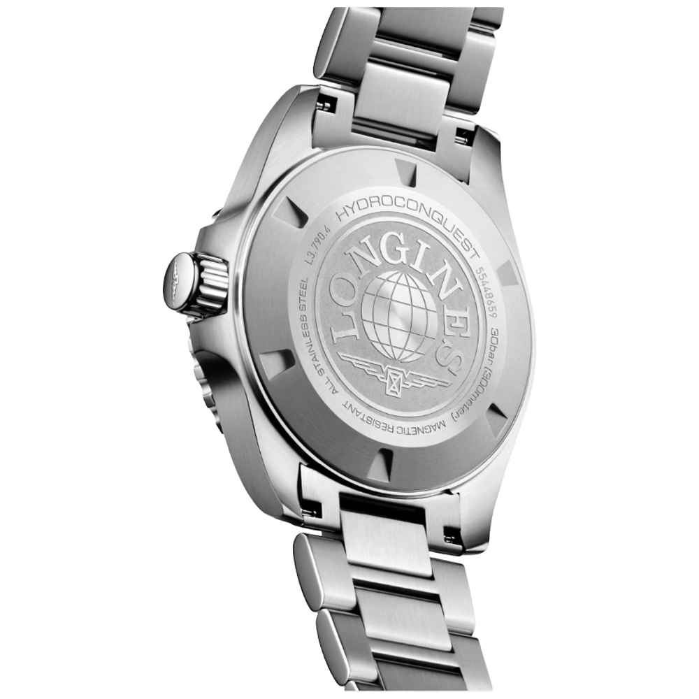 L3.790.4.06.6 Longines Hydroconquest GMT 41 grön 