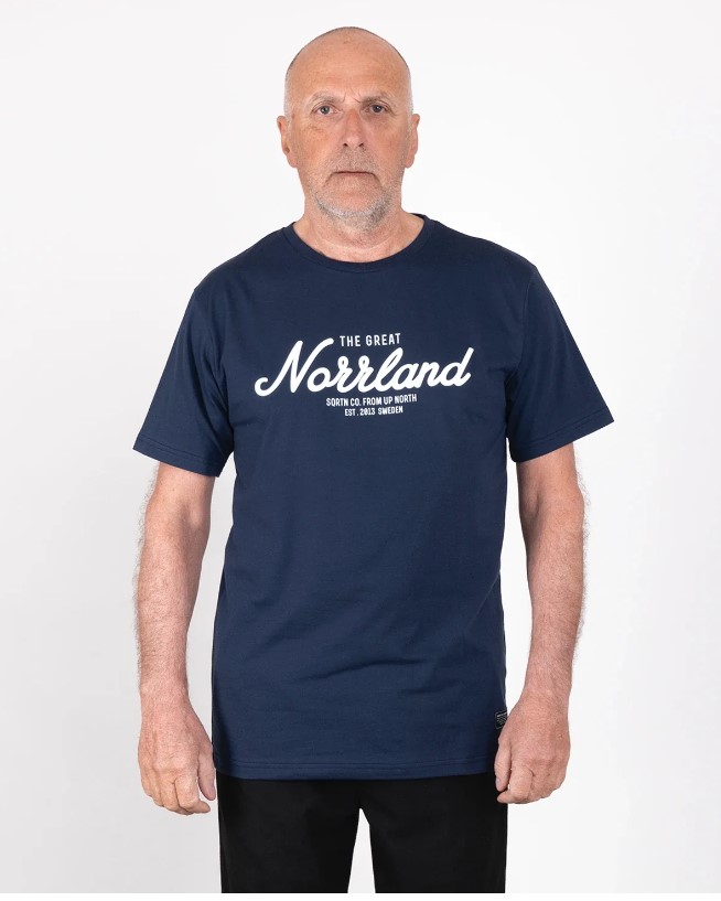 SQRTN Great Norrland T-shirt Dark Navy