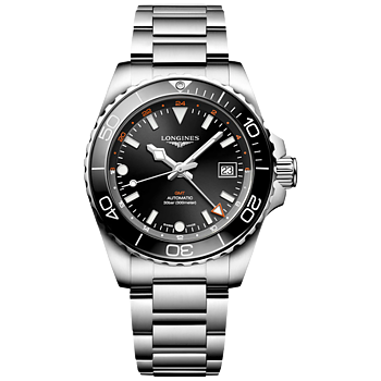 L3.790.4.56.6 Longines Hydroconquest GMT 41 svart