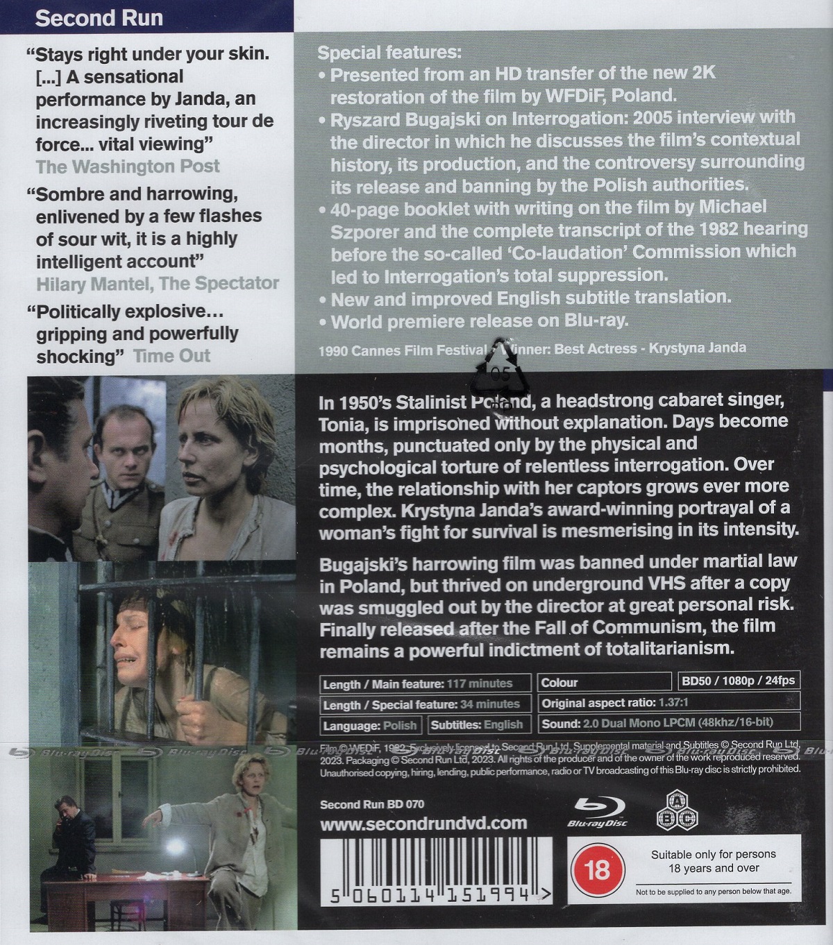 Interrogation (ej svensk text) (Blu-ray) - 2