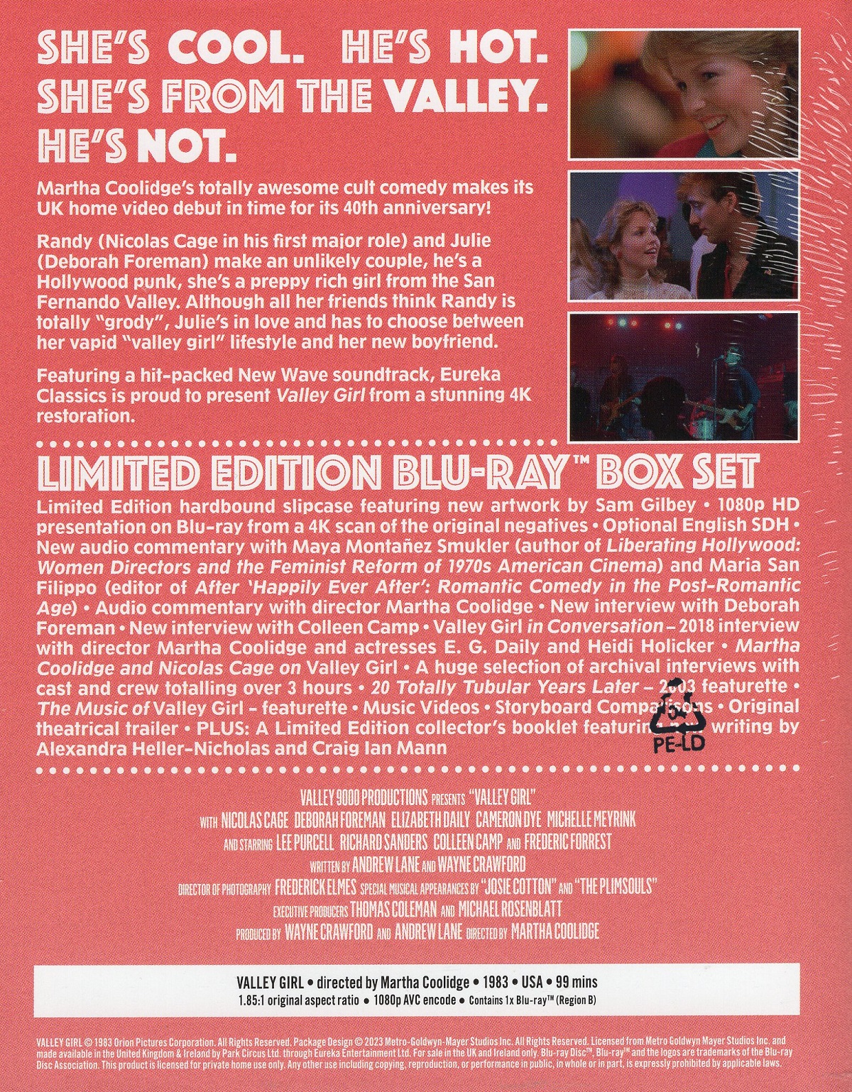 Valley Girl (Limited Edition) (ej svensk text) (Blu-ray) - 2