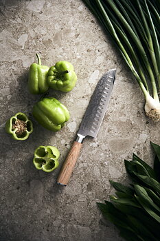 Hattasan damascus santokukniv - Vinga Home