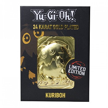 Yu-Gi-Oh! Replica Card Kuriboh Gold Plated