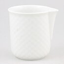 Signe Persson-Melin (Chess 1980) White Creamer with Checkers Relief 7,5 cm