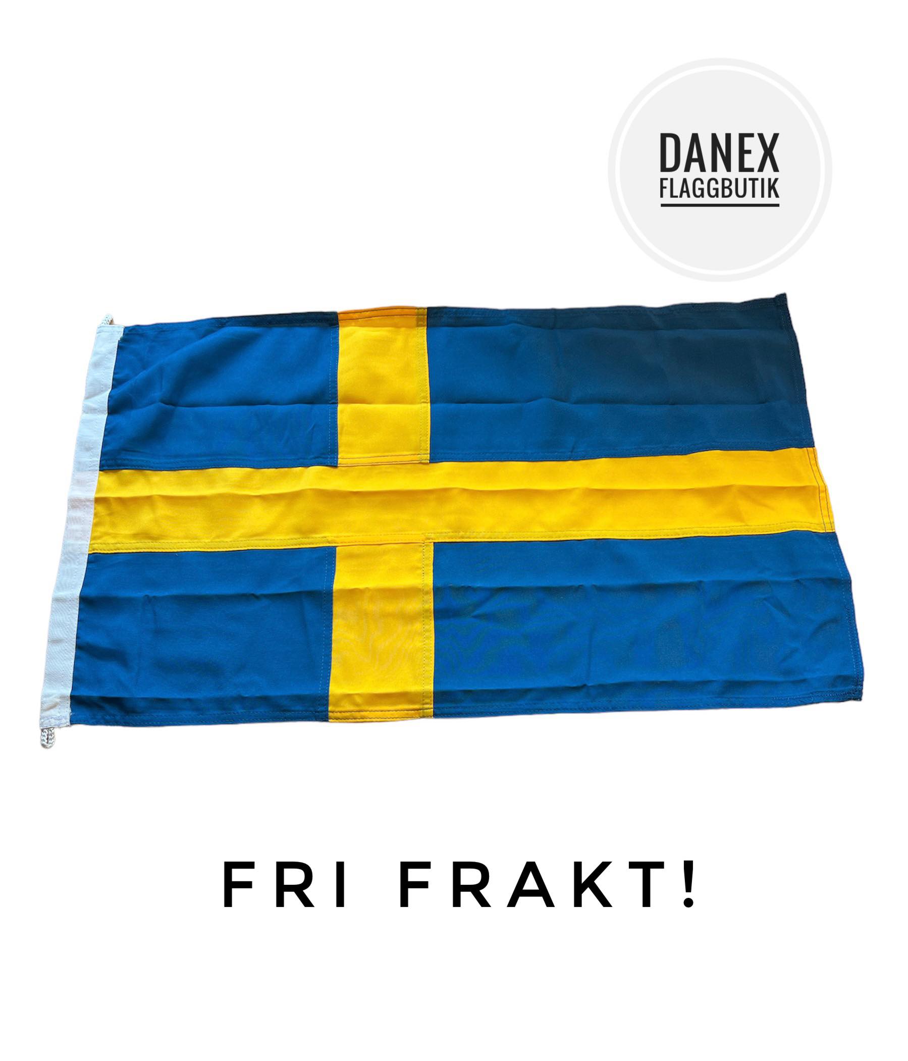 Fasadflagga - Sverige 70 cm