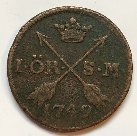 1 ör SM 1749 rak 7:a 1?/1