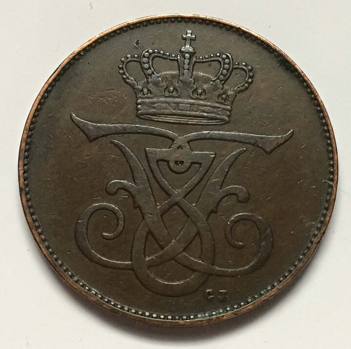 Danmark 5 öre 1908 1