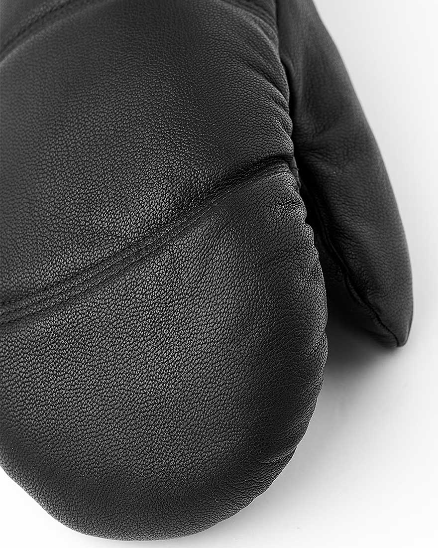 Hestra Handskar - Leather Box - Mitt Black - 2