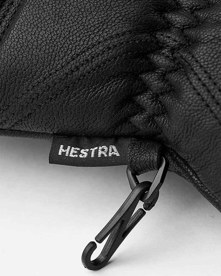 Hestra Handskar - Leather Box - Mitt Black - 4