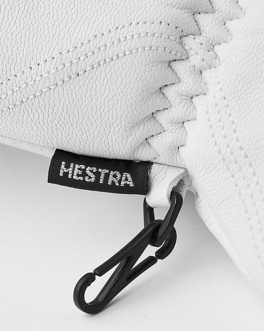 Hestra Gloves - Leather Box - Mitt Offwhite - 6