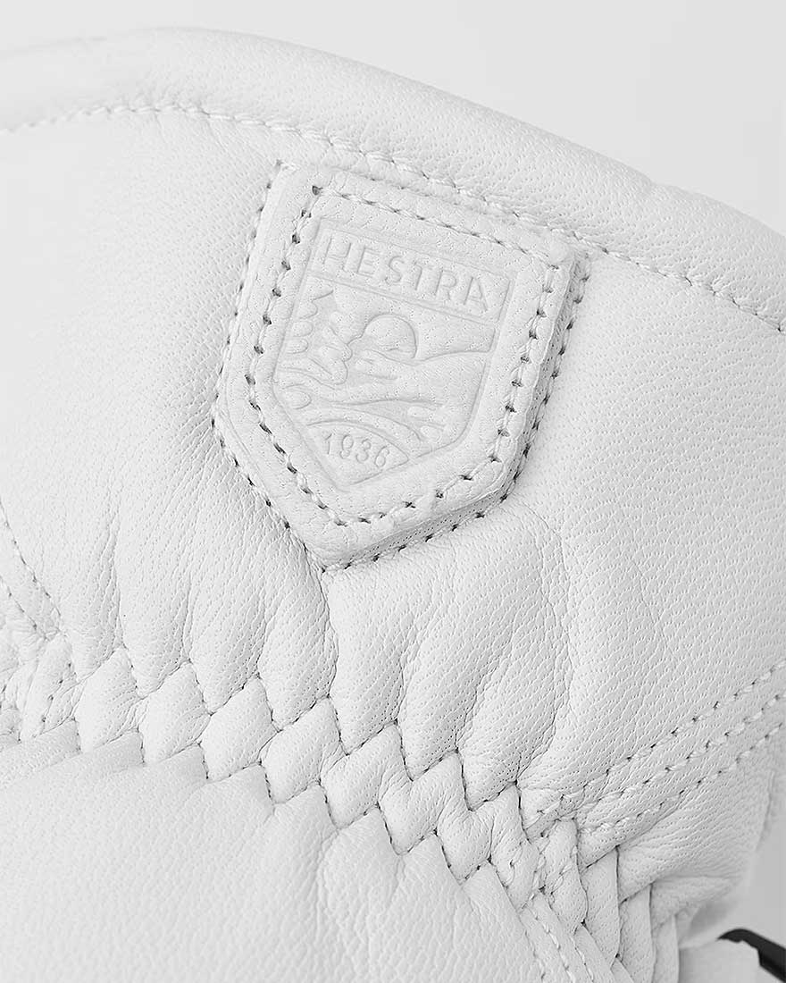 Hestra Gloves - Leather Box - Mitt Offwhite - 2