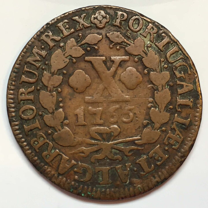 Portugal 10 reis 1765 1?/1
