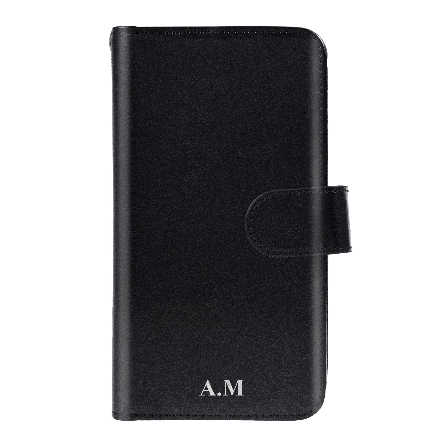iPhone X/Xs Magnet Wallet Case 9 CARD - MONOGRAM - Svart - 2