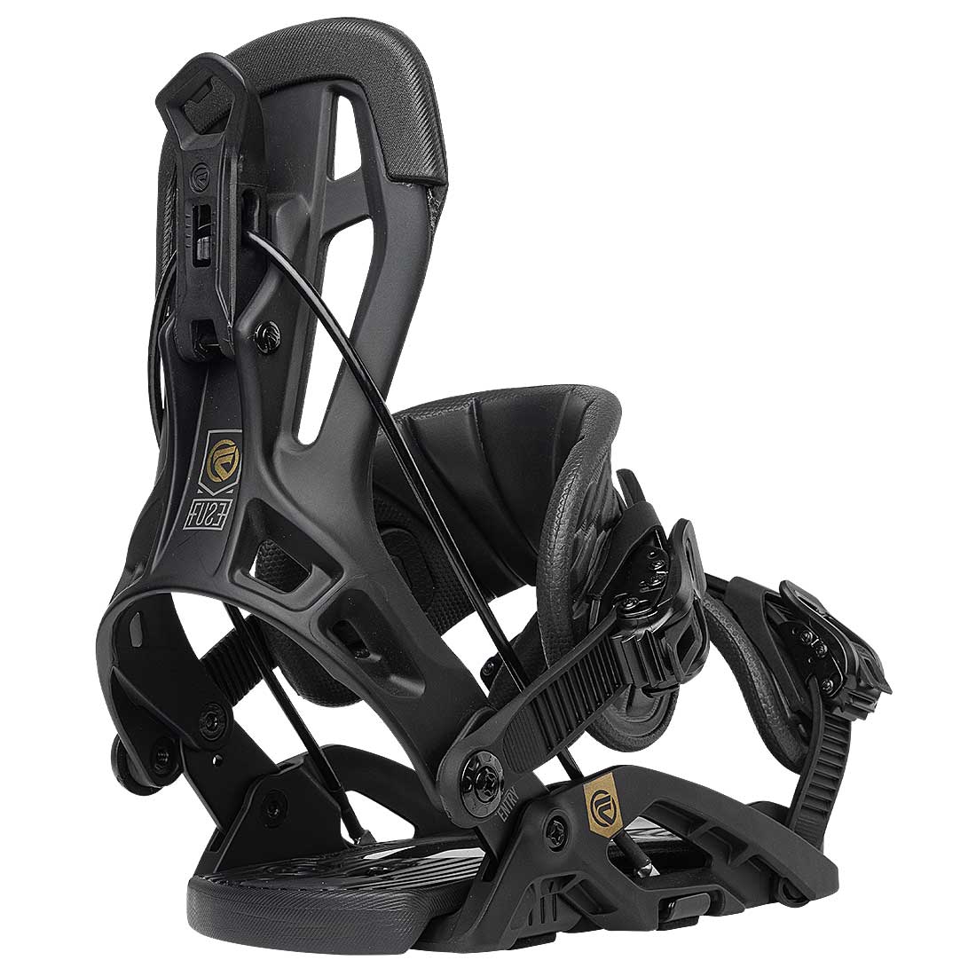 Flow Snowboard Binding Fuse Black Standtall.se