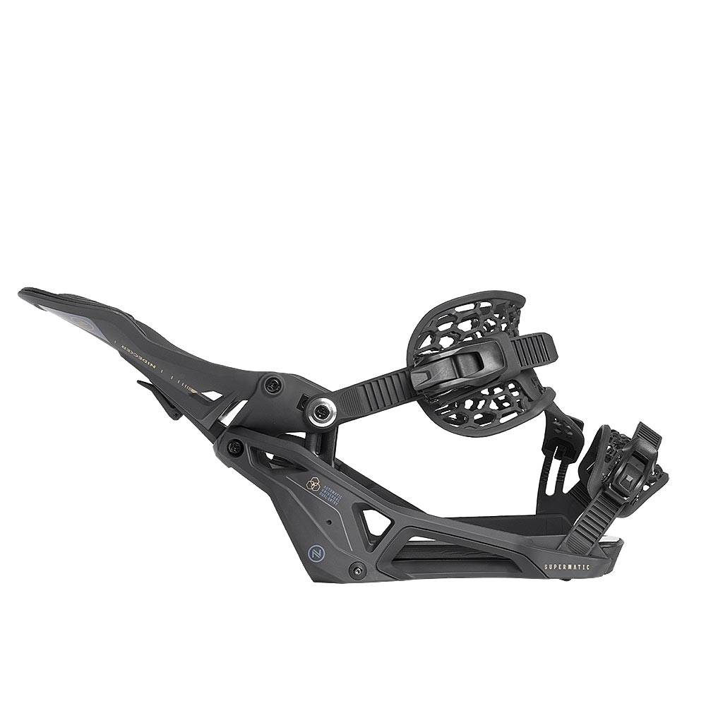 Nidecker Snowboard Binding Supermatic Step In Black