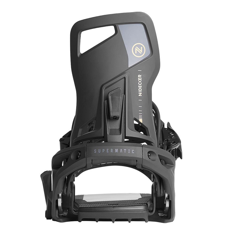 Nidecker Snowboard Binding Supermatic Step In Black - SMALL - 6