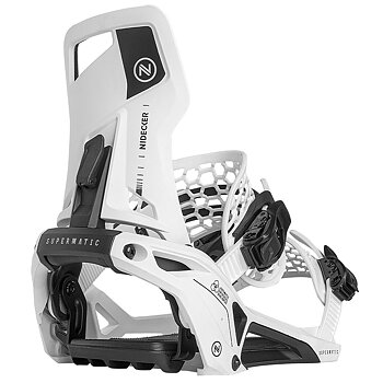 Nidecker Snowboardbindning Supermatic Step In White - SMALL