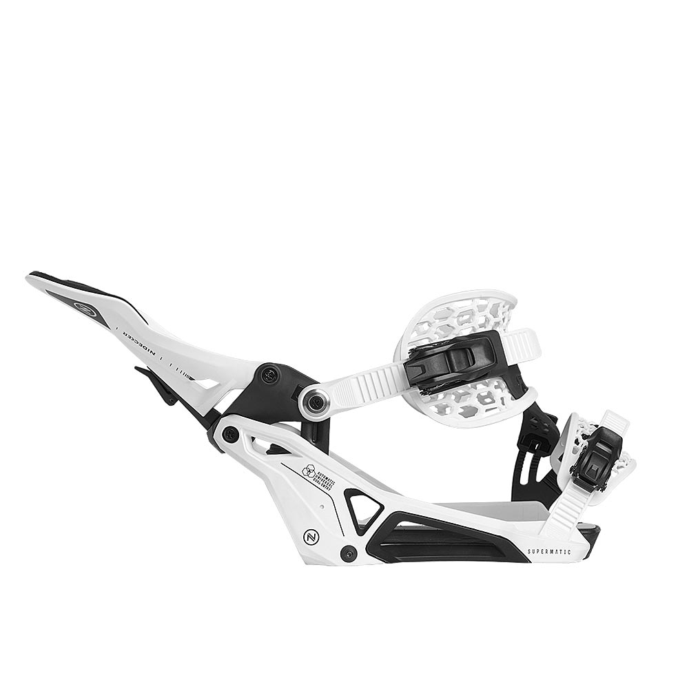 Nidecker Snowboardbindning Supermatic Step In White - SMALL - 4
