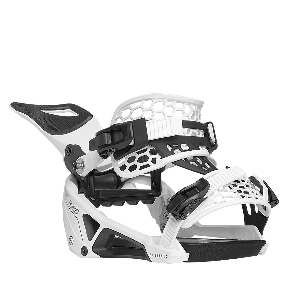 Nidecker Snowboardbindning Supermatic Step In White - SMALL - 7
