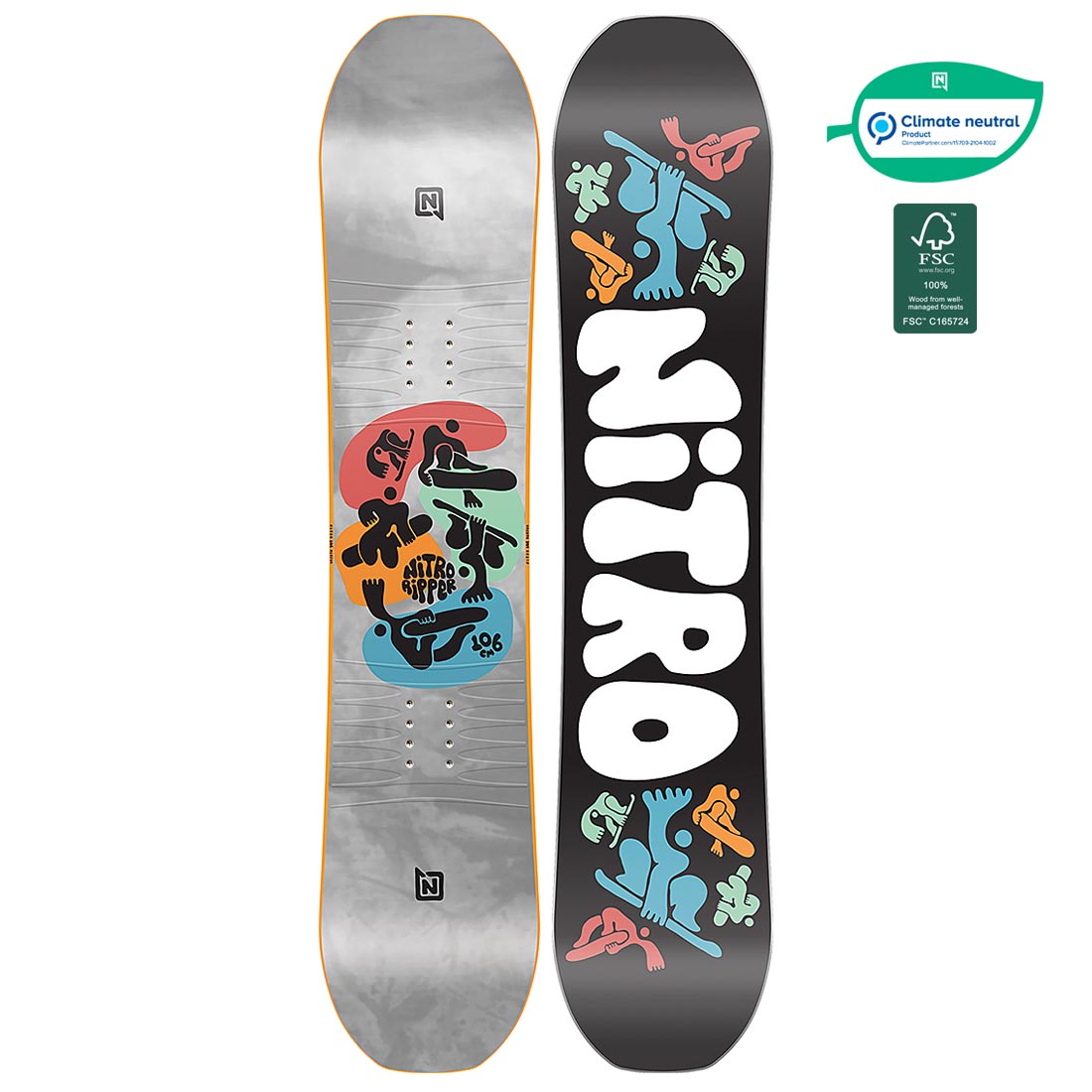 Nitro Snowboard Ripper Kids 121