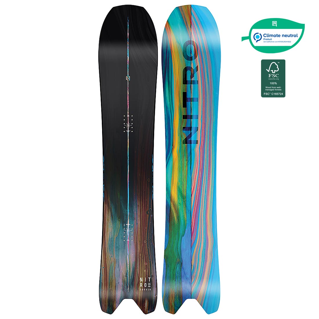 Nitro Snowboard Squash 148