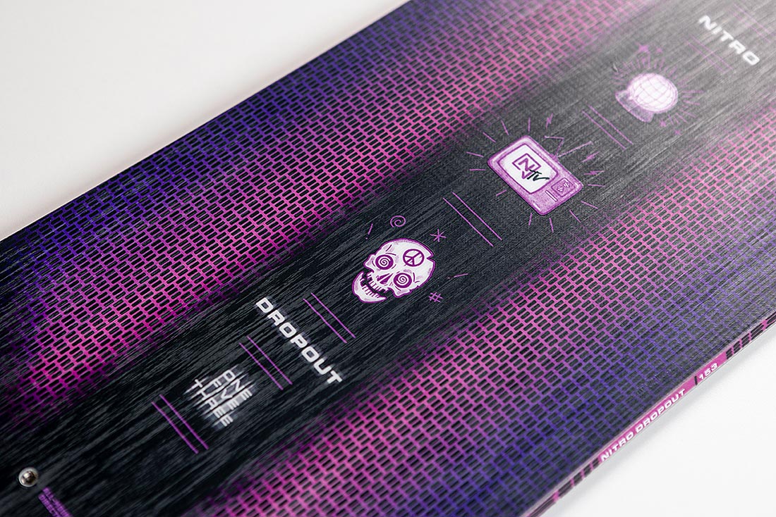 Nitro Snowboard Dropout 153 - 5