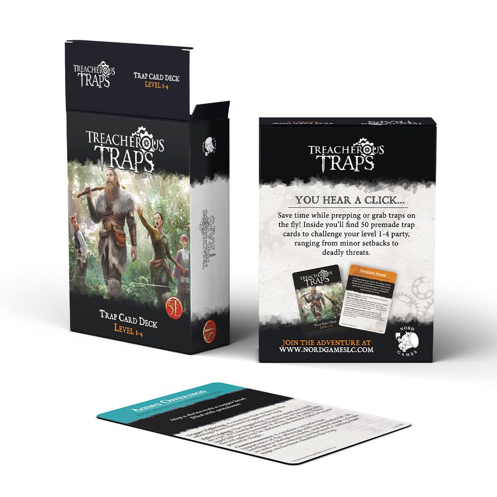 Treacherous Trap Deck CR 1-4