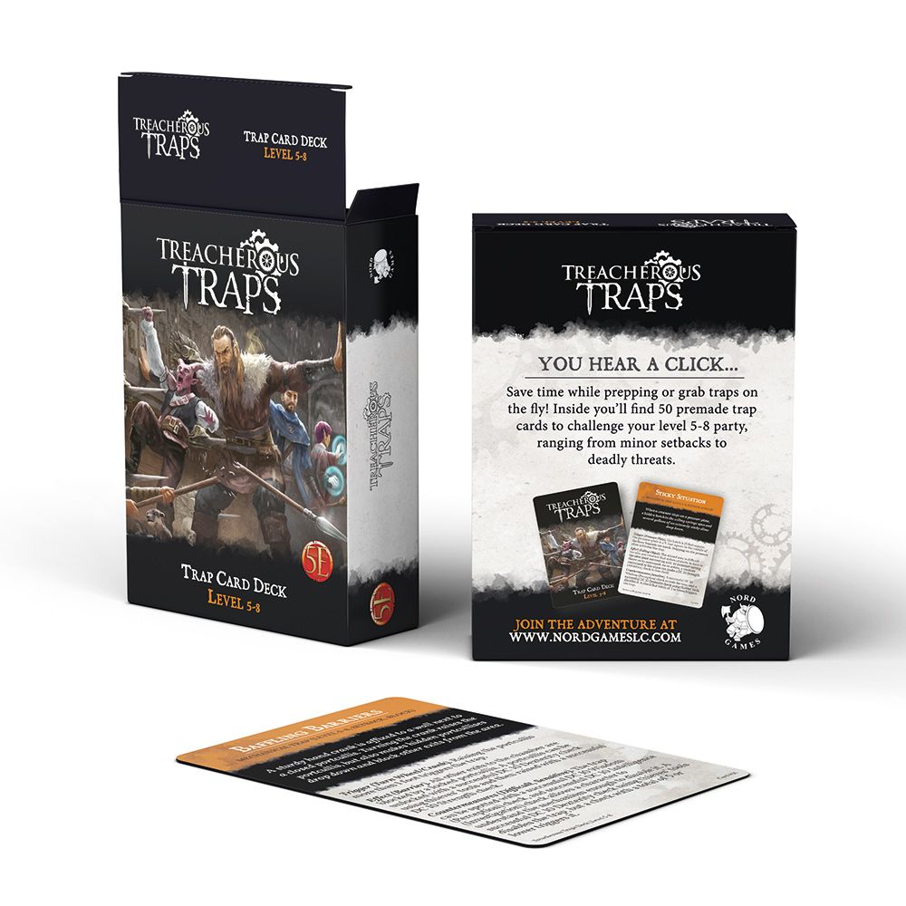 Treacherous Trap Deck CR 5-8