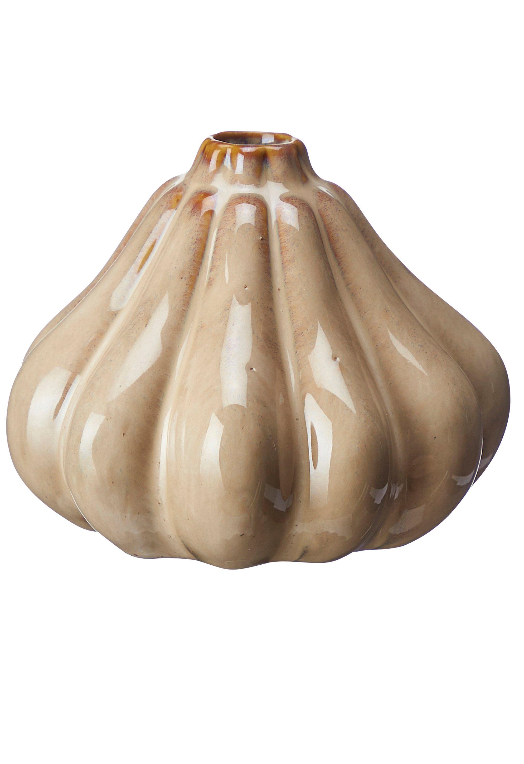 Pumpa - Vas - Stengods - 11x9 cm - 2