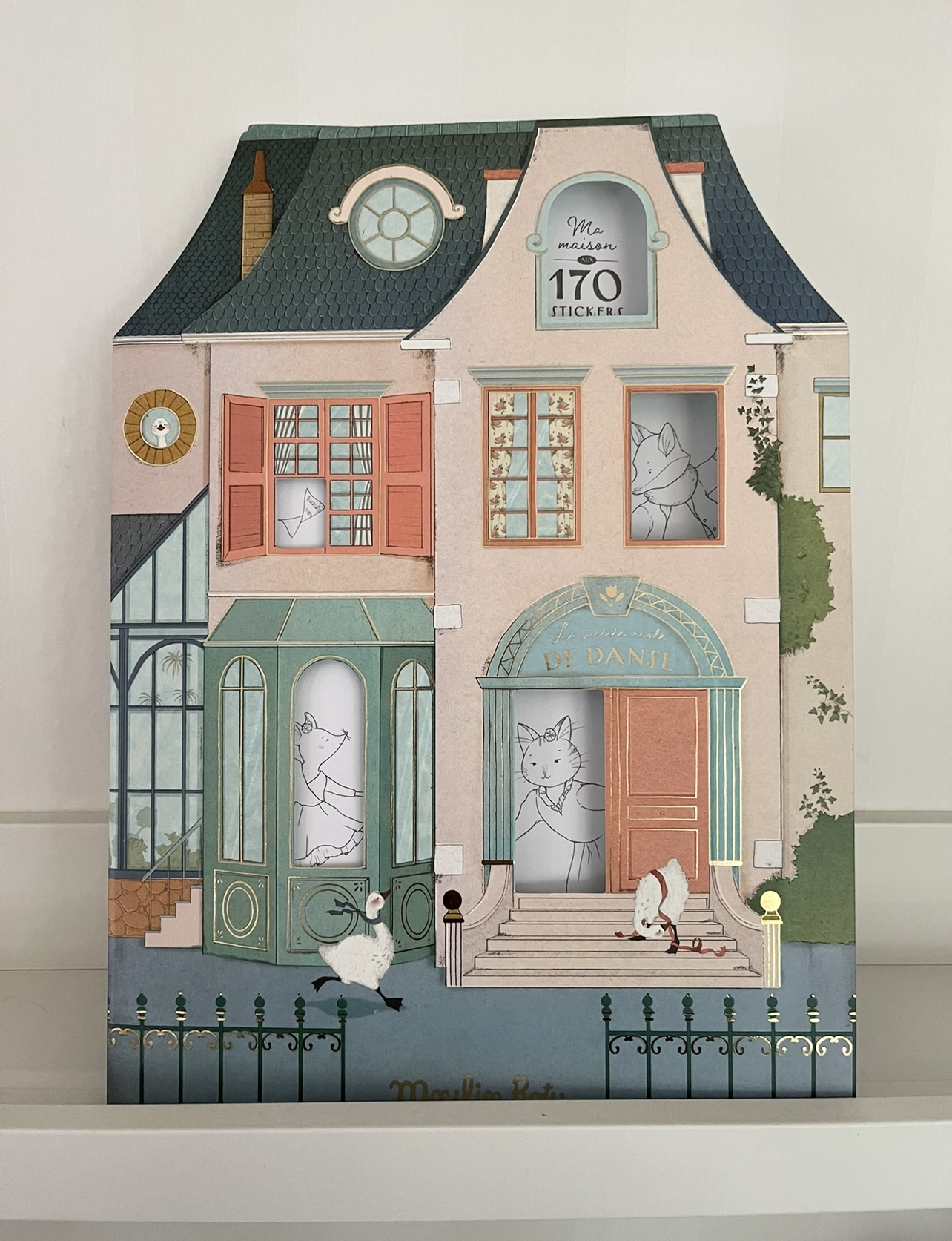 Målarbok med Stickers, La Petite École de Danse - 7