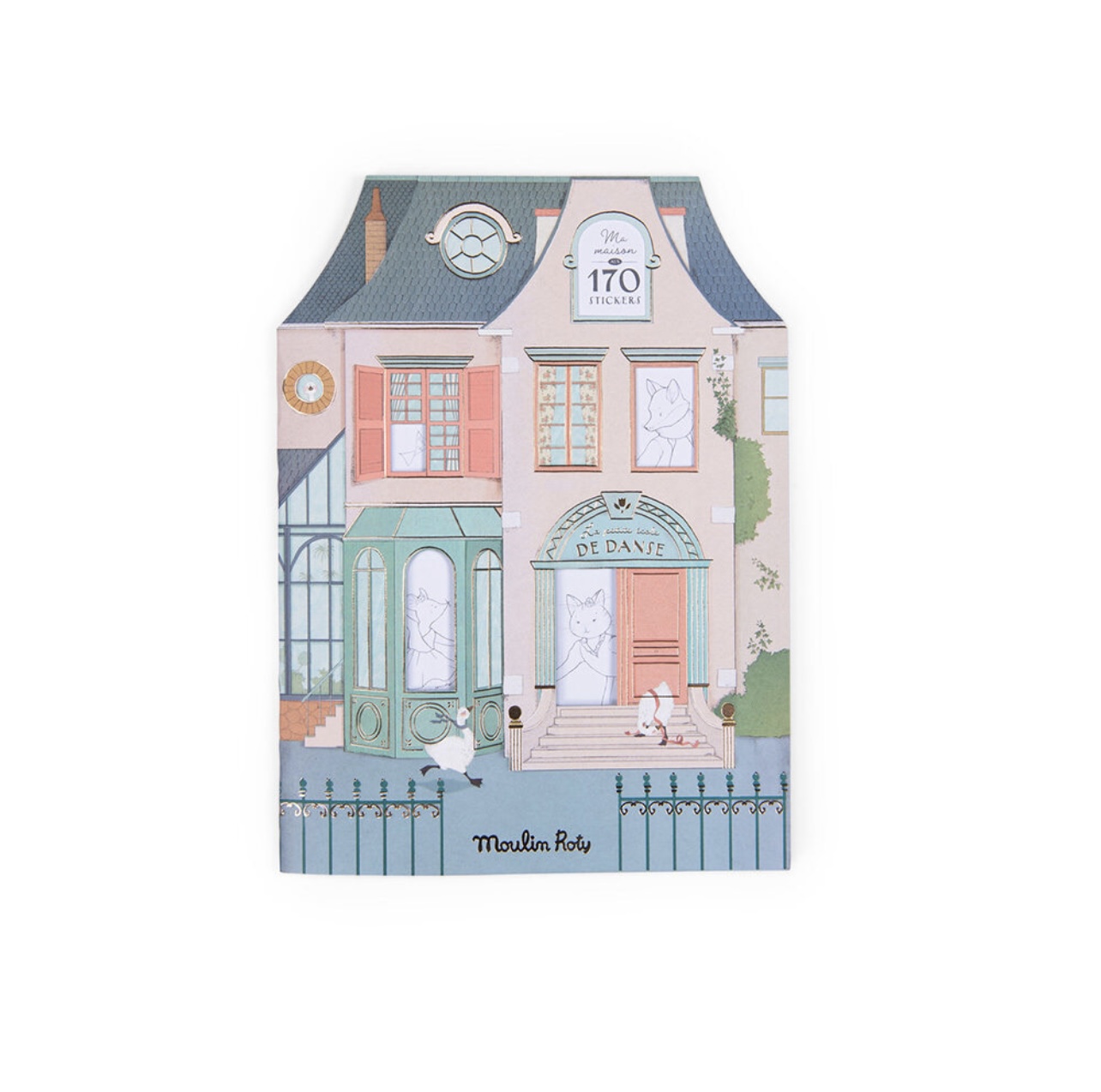 Målarbok med Stickers, La Petite École de Danse - 2