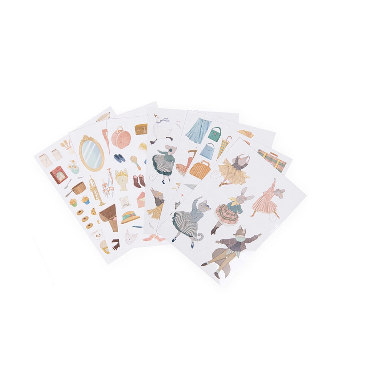 Målarbok med Stickers, La Petite École de Danse - 6