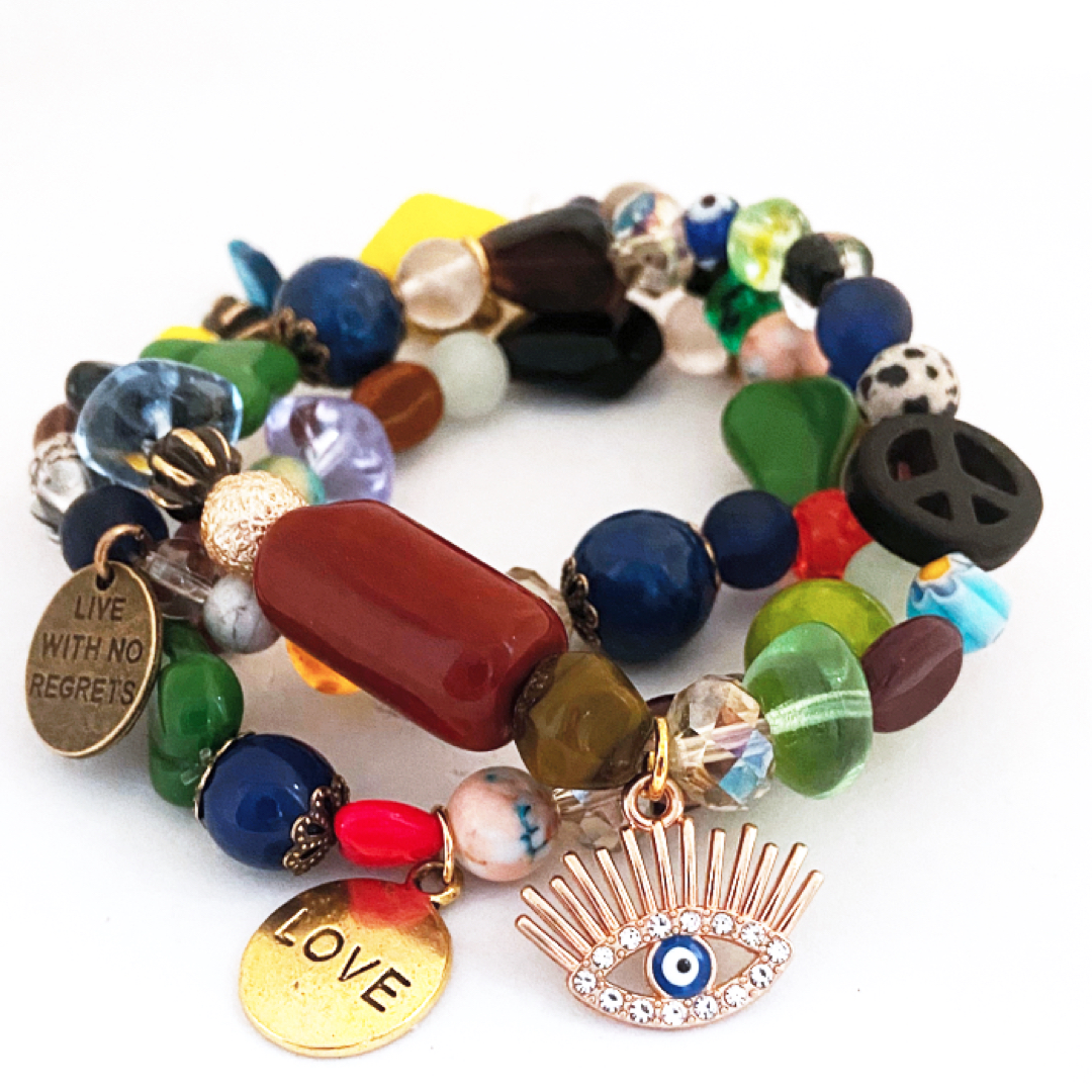 Frida Kahlo armband Live with no regrets Love
