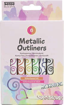Sense Outliner Metallic 6-Pack