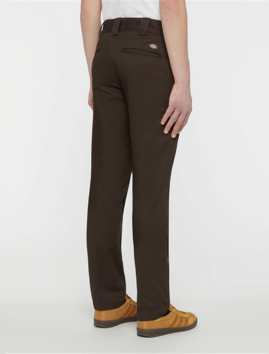 Dickies 872 Slim Fit Arbetsbyxor Dark Brown - 5
