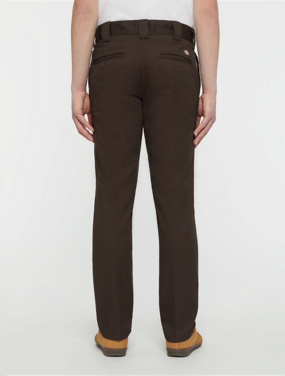 Dickies 872 Slim Fit Arbetsbyxor Dark Brown - 3