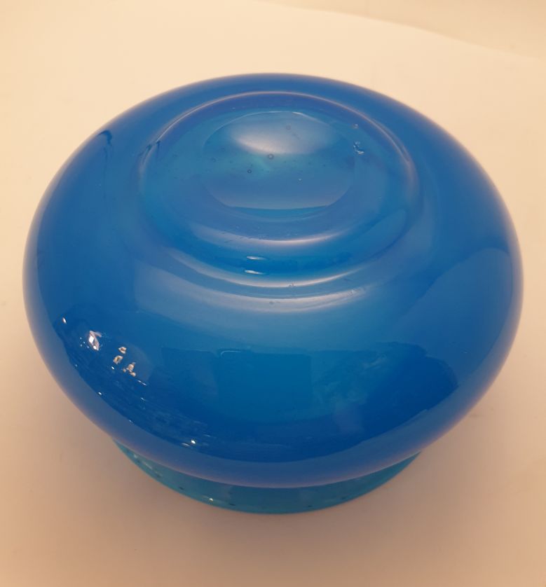 Höglund Erik Boda turquoise bowl - 2