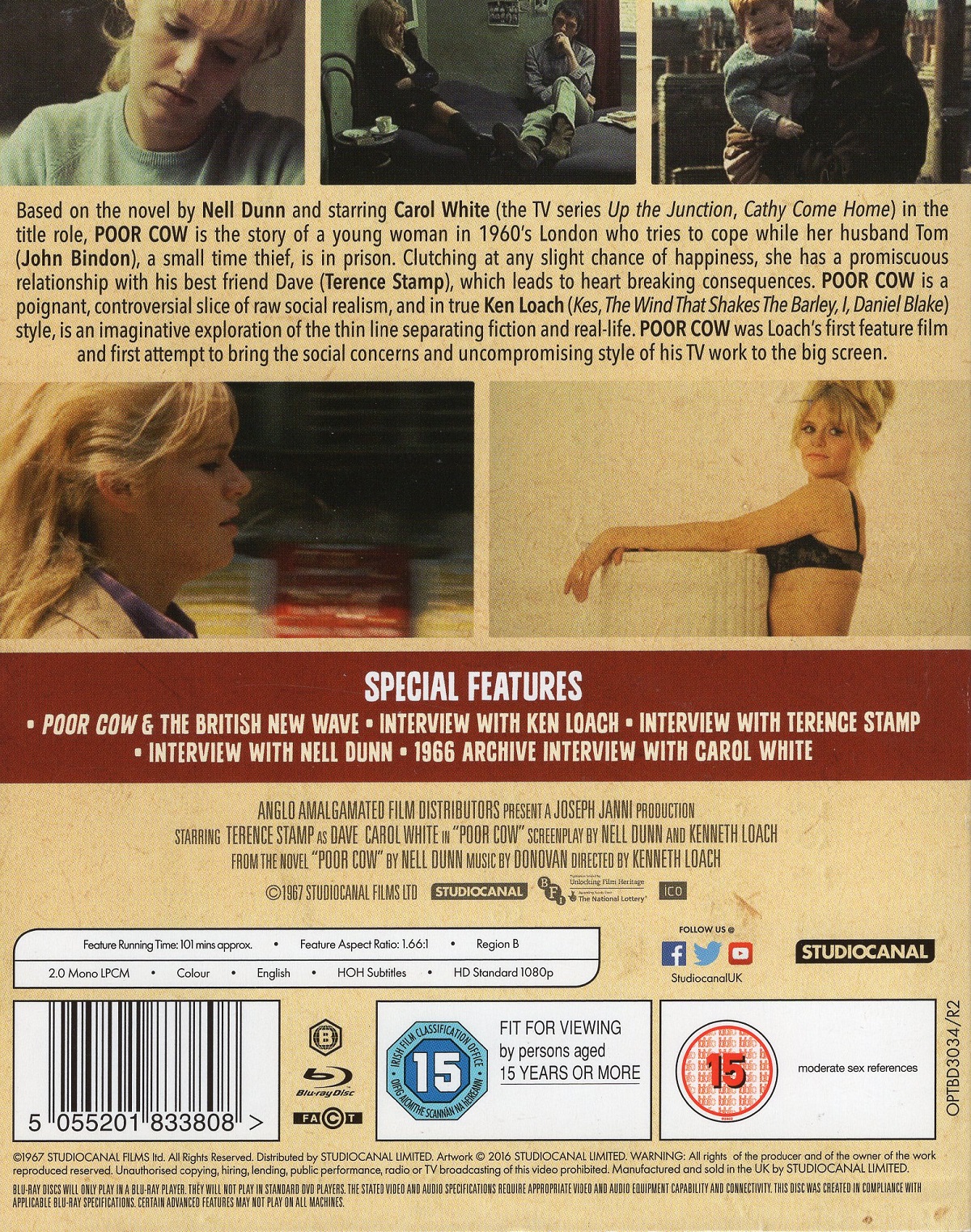 Poor Cow (ej svensk text) (Blu-ray) - 2