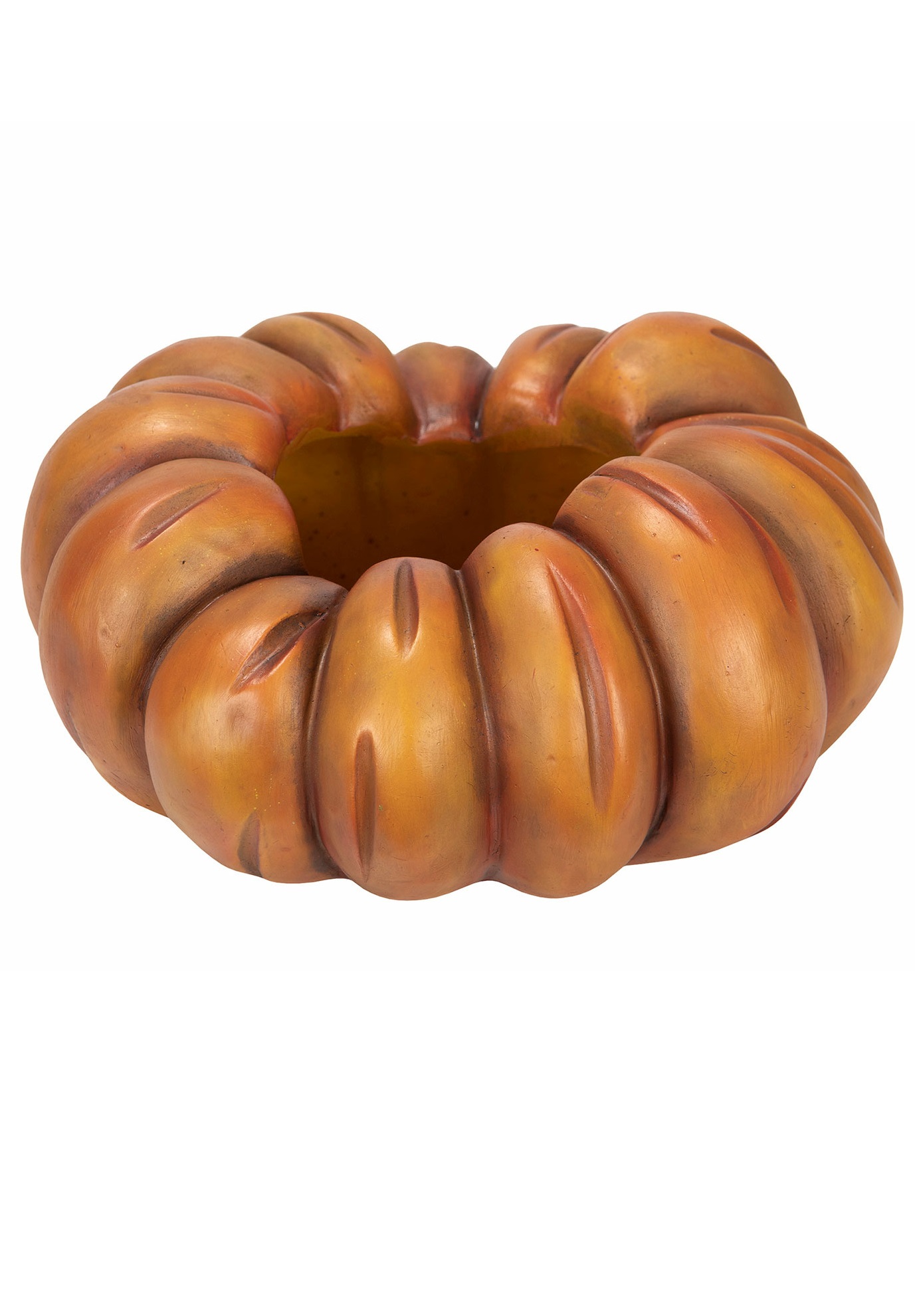 Pot Pumpkin Orange Poly - 25x11 cm - 5