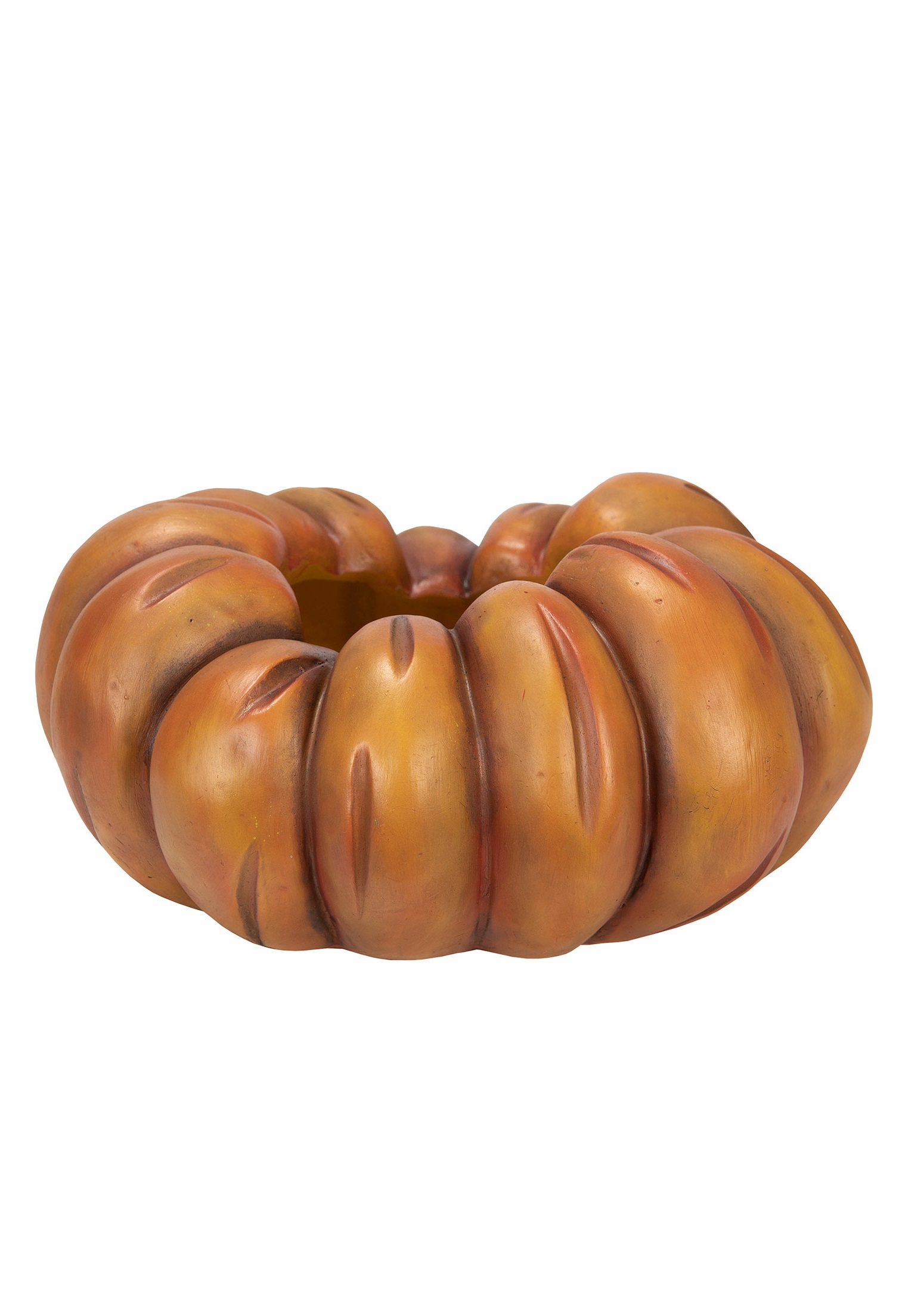 Pot Pumpkin Orange Poly - 25x11 cm - 4