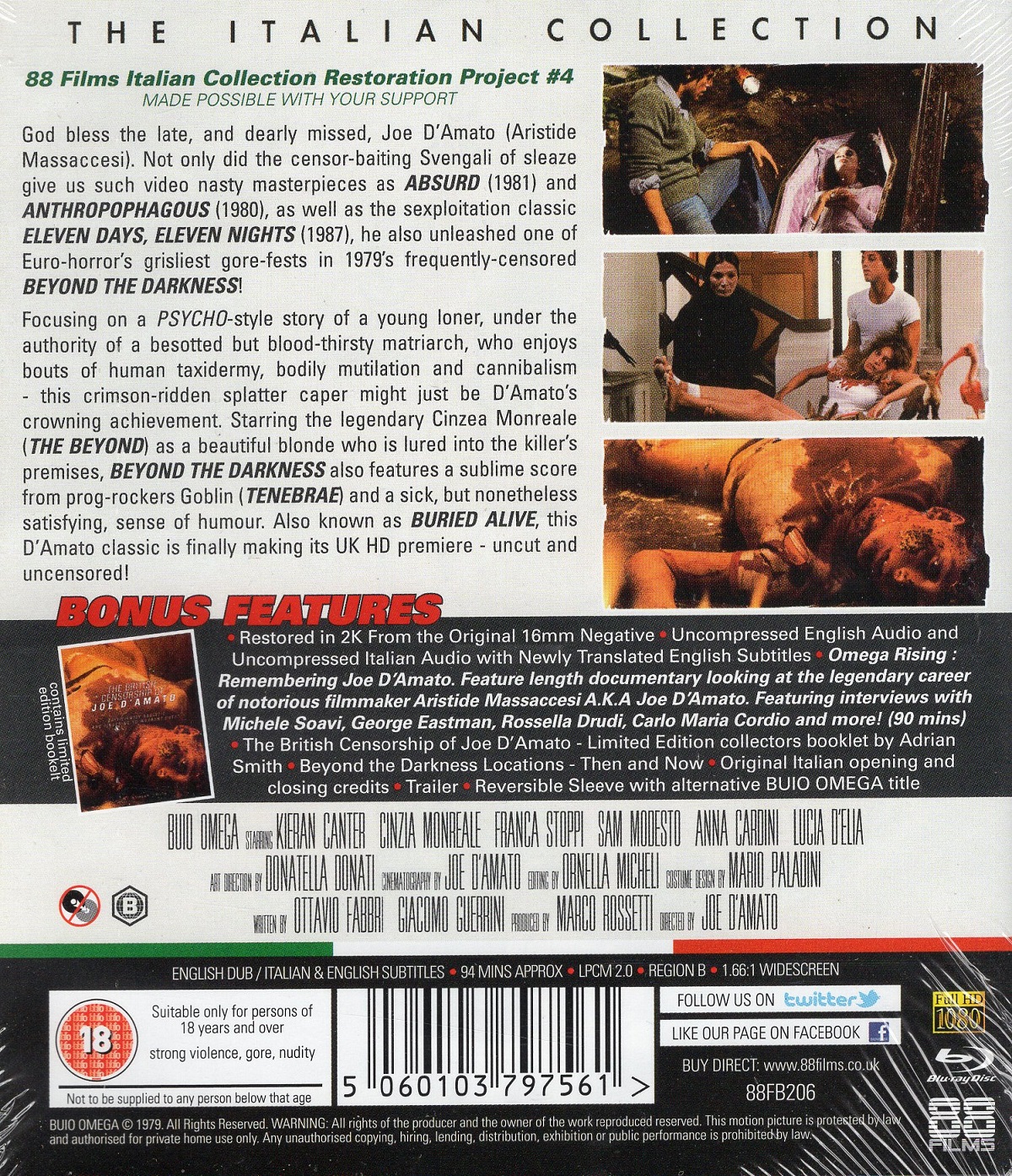 Beyond the Darkness (ej svensk text) (Blu-ray) - 2