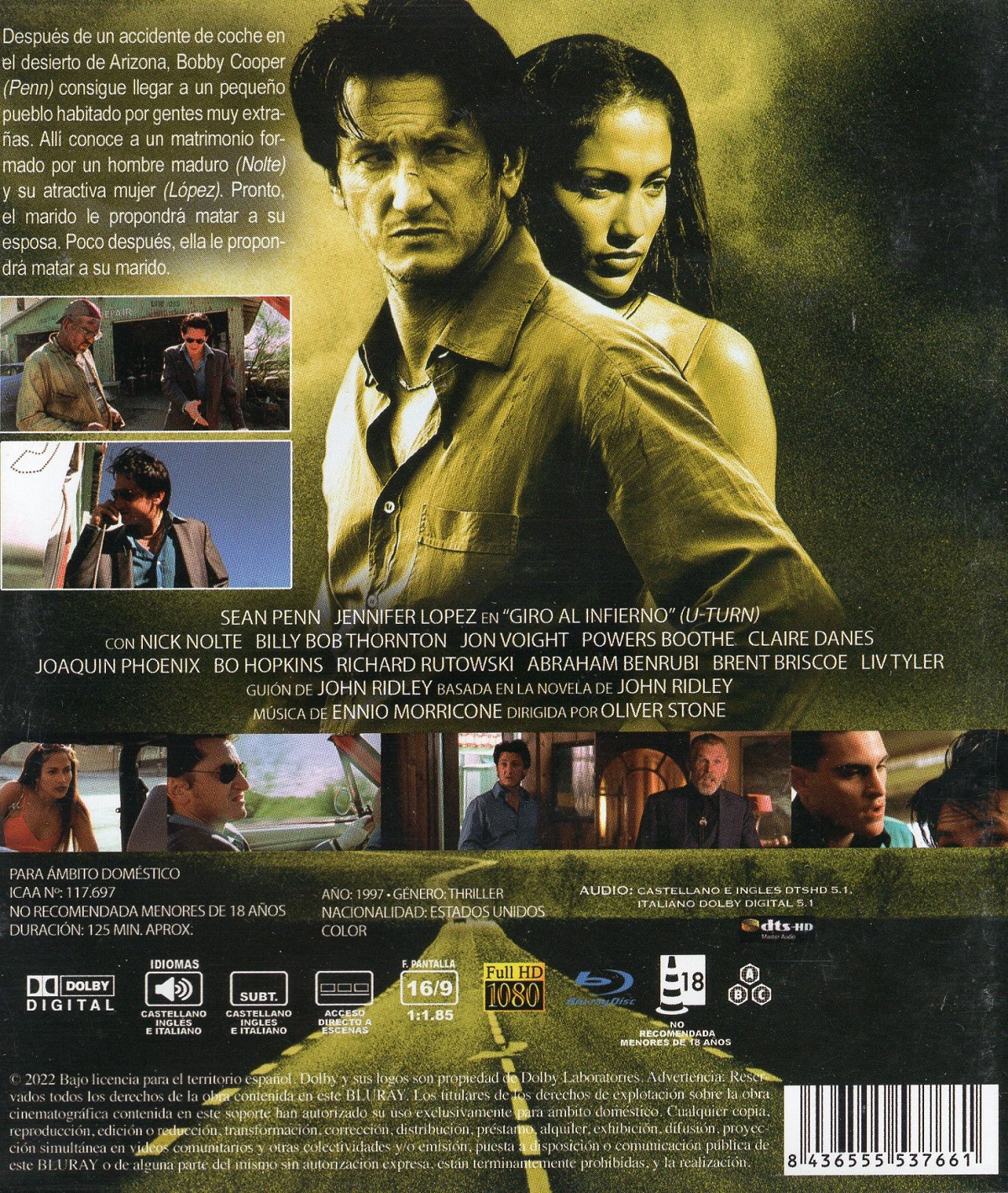 U-Turn (ej svensk text) (Blu-ray) - 2