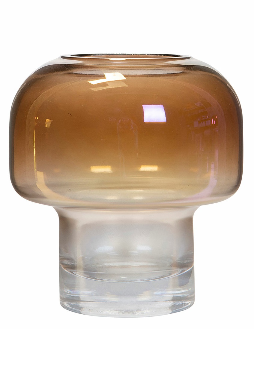 Vase - Glass vase - Mushroom - Small - 11.5x13 cm - 3